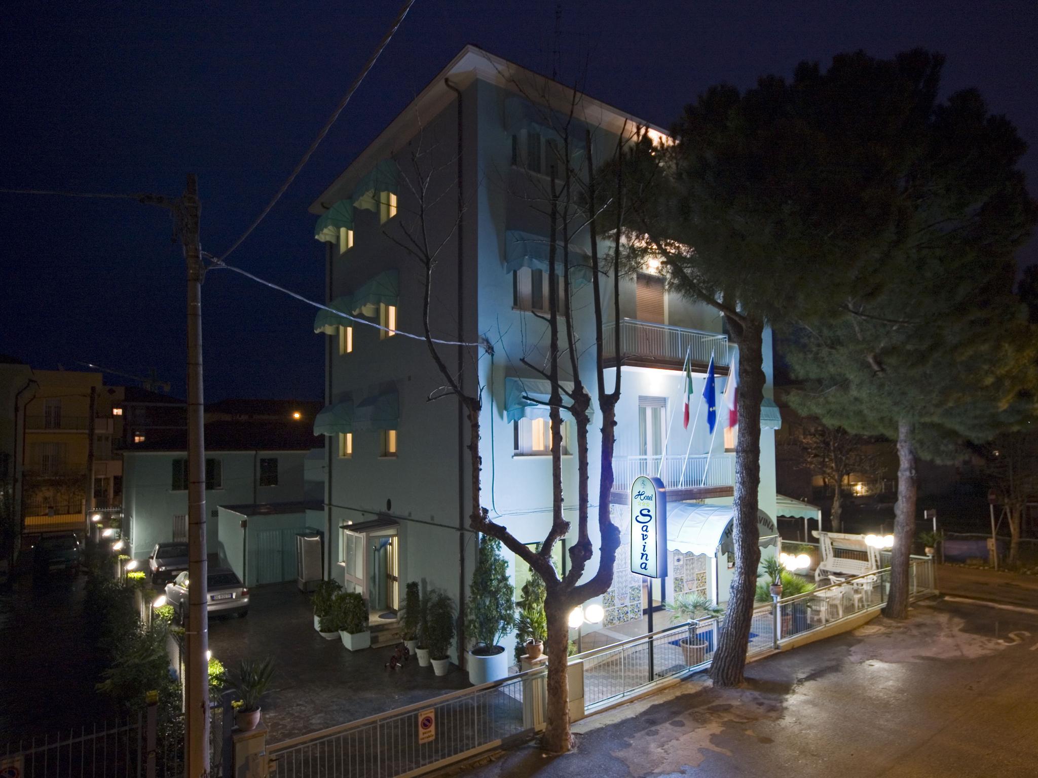 萨维娜酒店 里米尼 外观 照片